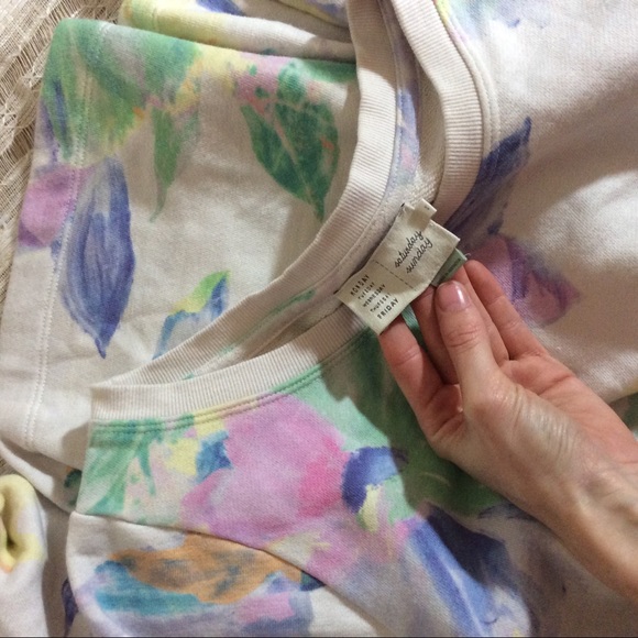 SATURDAY SUNDAY Pastel Sweatshirt Top - Picture 5 of 8